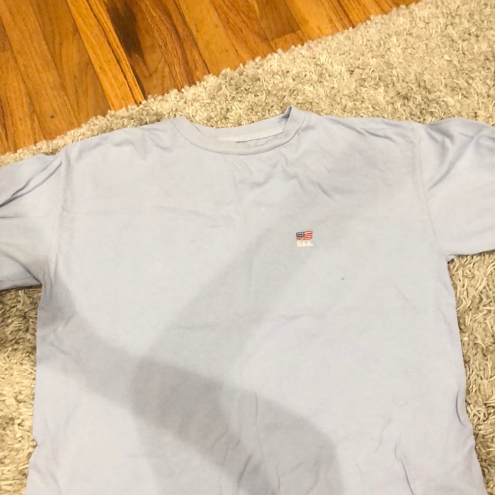 blue brandy melville T-shirt